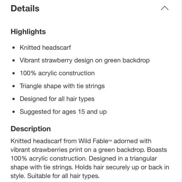 Green Crochet Floral Headscarf - Picture 4 of 4